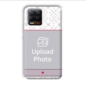 Fabric Print Customized Printed Back Cover for Realme 8