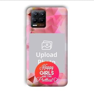 Happy Girls Customized Printed Back Cover for Realme 8