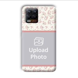 Leafy Design Customized Printed Back Cover for Realme 8