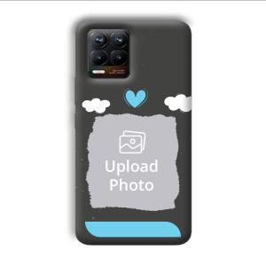 Love & Clouds Customized Printed Back Cover for Realme 8