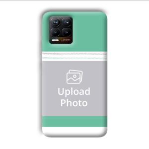 Sea Green Customized Printed Back Cover for Realme 8