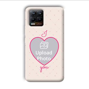 I Love You Customized Printed Back Cover for Realme 8