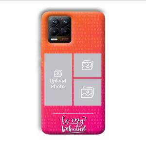 To My Valentine Customized Printed Back Cover for Realme 8