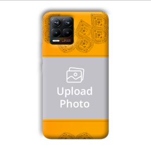 Mehendi Design Customized Printed Back Cover for Realme 8