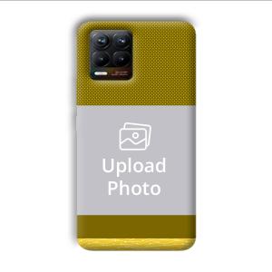 Yellowish Design Customized Printed Back Cover for Realme 8