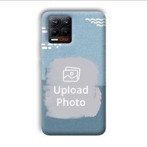 Waves Customized Printed Back Cover for Realme 8