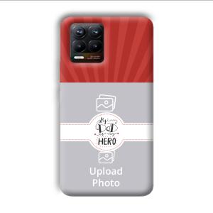 Dad  Customized Printed Back Cover for Realme 8