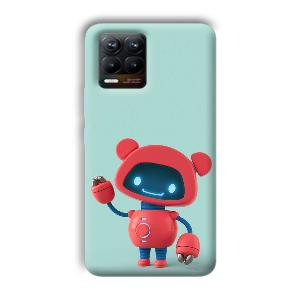 Robot Phone Customized Printed Back Cover for Realme 8