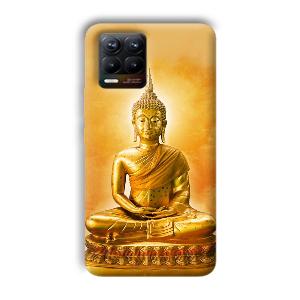 Golden Buddha Phone Customized Printed Back Cover for Realme 8
