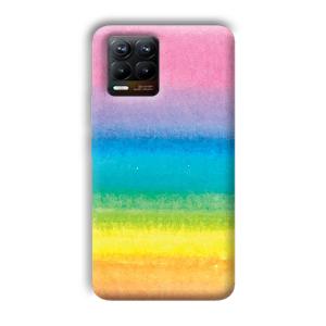Colors Phone Customized Printed Back Cover for Realme 8