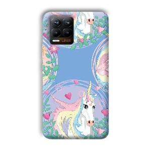 Unicorn Phone Customized Printed Back Cover for Realme 8