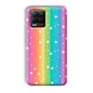 Starry Pattern Phone Customized Printed Back Cover for Realme 8