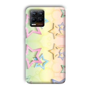Star Designs Phone Customized Printed Back Cover for Realme 8