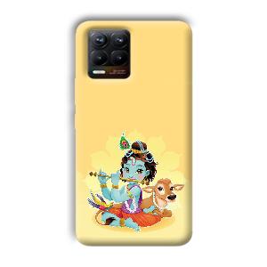 Baby Krishna Phone Customized Printed Back Cover for Realme 8