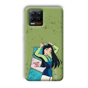 Tougher Phone Customized Printed Back Cover for Realme 8