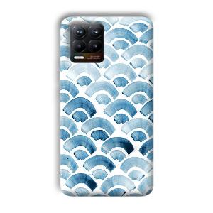 Block Pattern Phone Customized Printed Back Cover for Realme 8
