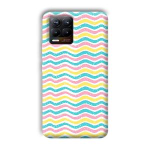 Wavy Designs Phone Customized Printed Back Cover for Realme 8