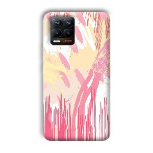 Pink Pattern Designs Phone Customized Printed Back Cover for Realme 8