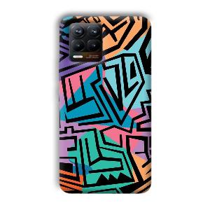 Patterns Phone Customized Printed Back Cover for Realme 8