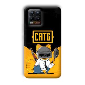 CATG Phone Customized Printed Back Cover for Realme 8