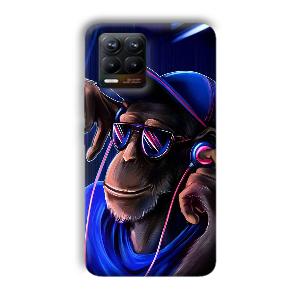 Cool Chimp Phone Customized Printed Back Cover for Realme 8