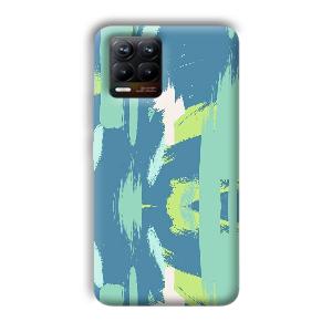 Paint Design Phone Customized Printed Back Cover for Realme 8