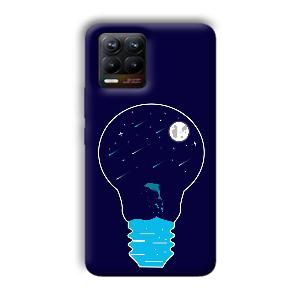 Night Bulb Phone Customized Printed Back Cover for Realme 8