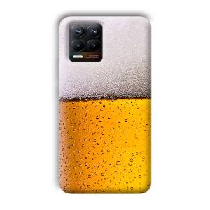 Beer Design Phone Customized Printed Back Cover for Realme 8