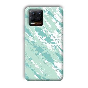 Sky Blue Design Phone Customized Printed Back Cover for Realme 8