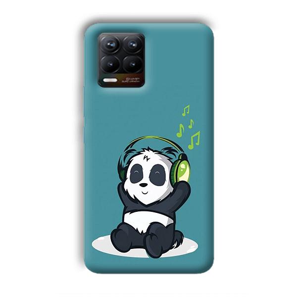 Panda  Phone Customized Printed Back Cover for Realme 8
