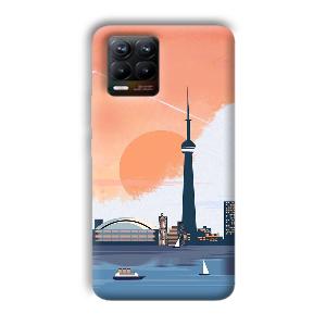 City Design Phone Customized Printed Back Cover for Realme 8
