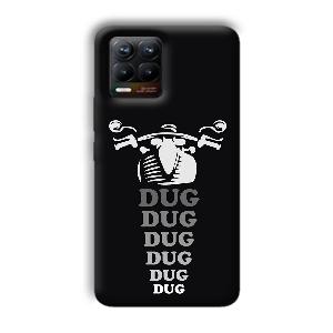 Dug Phone Customized Printed Back Cover for Realme 8