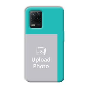 Blue Customized Printed Back Cover for Realme 8 5G