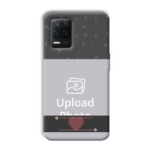 Dark Grey Customized Printed Back Cover for Realme 8 5G