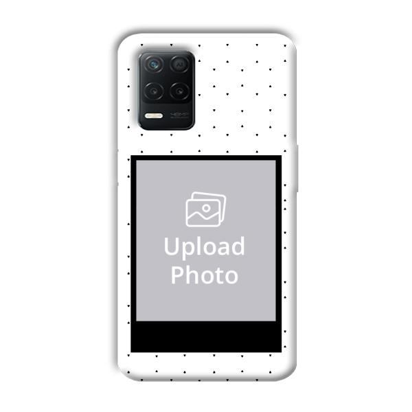 White Background  Customized Printed Back Cover for Realme 8 5G