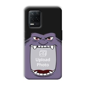 Purple Monster Customized Printed Back Cover for Realme 8 5G