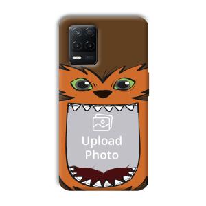 Monkey Monster Customized Printed Back Cover for Realme 8 5G