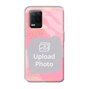 Sparkly Pink Customized Printed Back Cover for Realme 8 5G