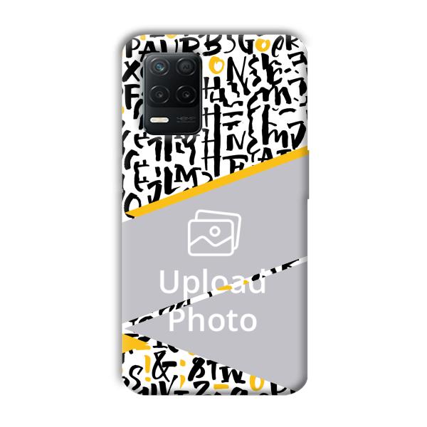 Letters Customized Printed Back Cover for Realme 8 5G