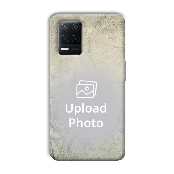 Grey Retro Customized Printed Back Cover for Realme 8 5G