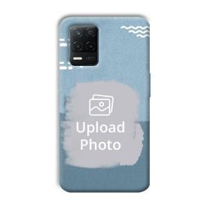 Waves Customized Printed Back Cover for Realme 8 5G