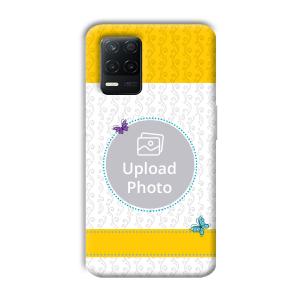 Butterflies & Yellow Customized Printed Back Cover for Realme 8 5G