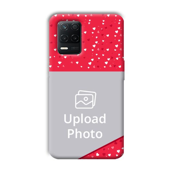 Dark Pink Customized Printed Back Cover for Realme 8 5G