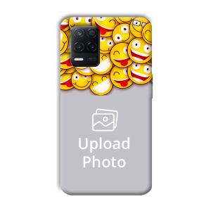 Emojis Customized Printed Back Cover for Realme 8 5G