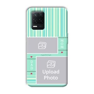 Mom Dad Customized Printed Back Cover for Realme 8 5G