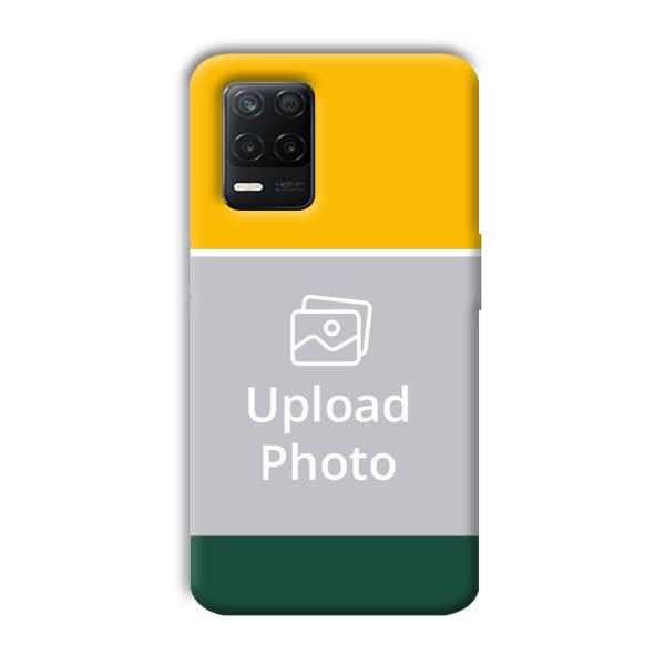 Yellow Green Customized Printed Back Cover for Realme 8 5G
