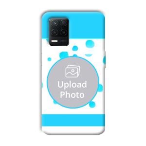 Bluish Customized Printed Back Cover for Realme 8 5G