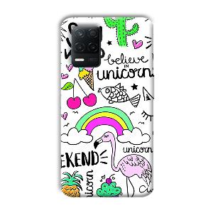 Stay Wild Phone Customized Printed Back Cover for Realme 8 5G