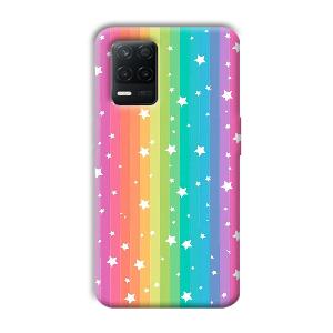 Starry Pattern Phone Customized Printed Back Cover for Realme 8 5G