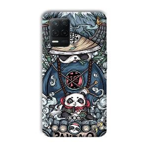 Panda Q Phone Customized Printed Back Cover for Realme 8 5G